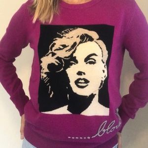 Label & Thread Cashmere Retro Marilyn Monroe Sweater